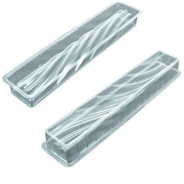 Moule à bûche Torsadé (x 12)-Cerf Dellier Best