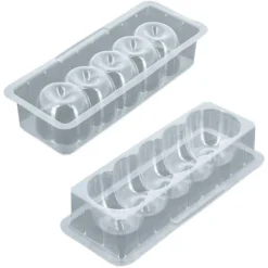 Moule à bûchettes Pomme (x 6)-Cerf Dellier Online