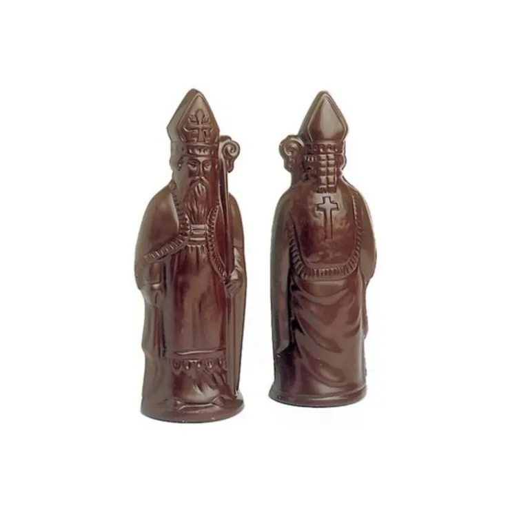 Moule à chocolat 2 St-Nicolas 12 cm-Cerf Dellier Clearance