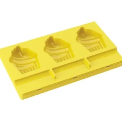 Moule à esquimaux silicone Cupcake + 50 bâtons-Cerf Dellier New