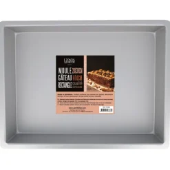 Moule à gâteau rectangulaire 28 x 39 cm H 10,2 cm-Cerf Dellier Online