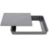 Moule à tarte carrée 23 cm à fond amovible-Cerf Dellier Discount
