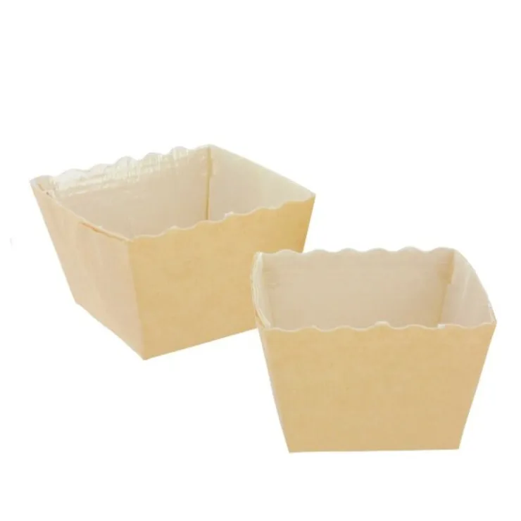Moule carton Easy Bake carré 4,5 cm (x80)-Cerf Dellier New