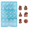 Moule chocolat 24 fritures de Noël-Cerf Dellier Online