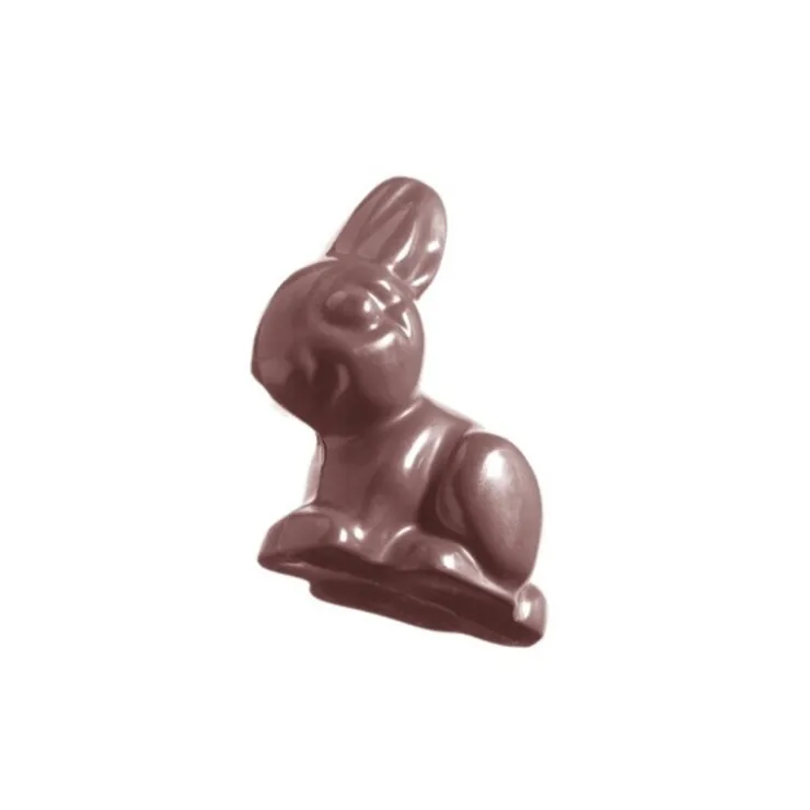 Moule chocolat 12 lapins-Cerf Dellier Discount