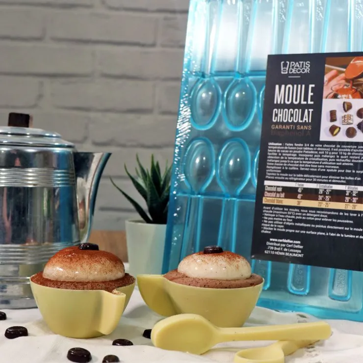 Moule chocolat Cuillères à Café-Cerf Dellier Sale