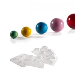 Moule chocolat demi sphère 9 cm-Cerf Dellier Discount