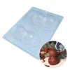 Moule chocolat en 3 parties Bonhomme de neige Noël Patisdécor-Cerf Dellier Clearance