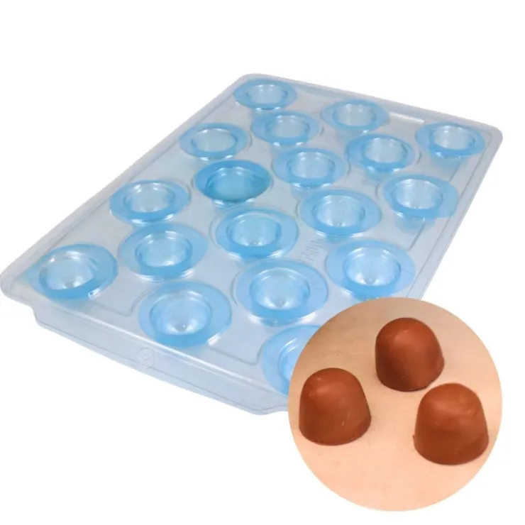 Moule chocolat en 3 parties 18 mini truffes-Cerf Dellier New