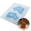 Moule chocolat en 3 parties petit lapin 3D-Cerf Dellier Sale
