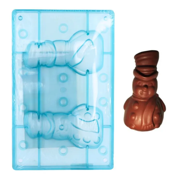 Moule chocolat grand bonhomme de neige-Cerf Dellier Hot