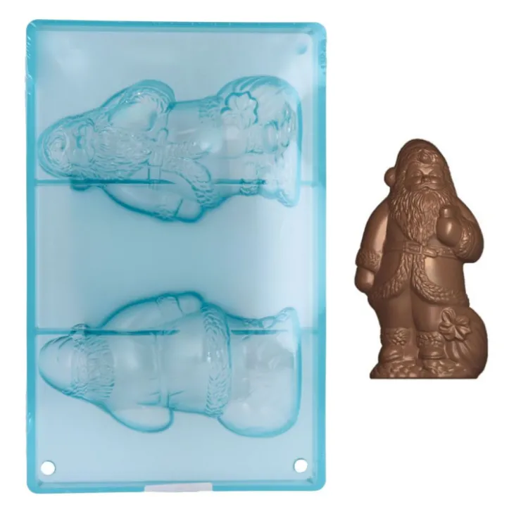 Moule chocolat grand Père Noël-Cerf Dellier Best