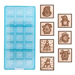 Moule chocolat Napolitains Noël-Cerf Dellier Clearance