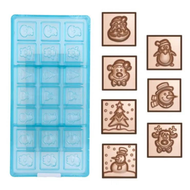 Moule chocolat Napolitains Noël-Cerf Dellier Clearance
