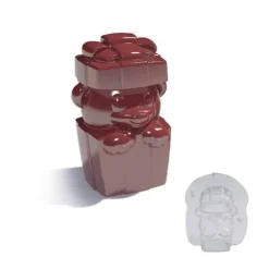 Moule chocolat ourson cadeau 3D-Cerf Dellier Discount