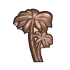 Moule chocolat palmiers-Cerf Dellier Discount