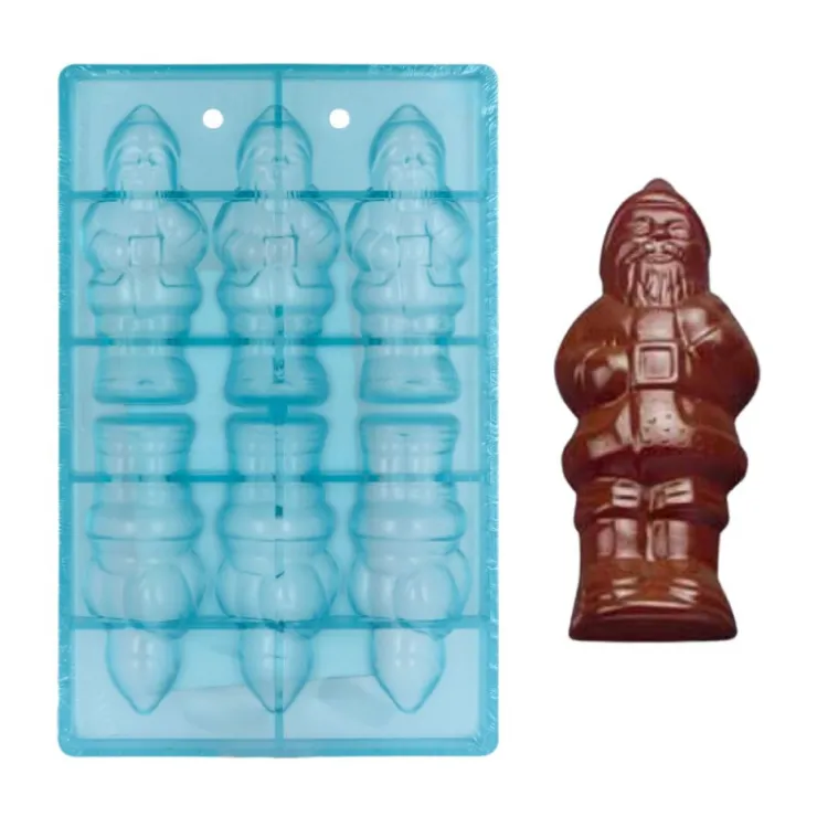 Moule chocolat Père Noël-Cerf Dellier