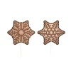 Moule Chocolat Sucettes Flocons-Cerf Dellier