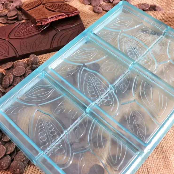 Moule chocolat Tablette Cabosses-Cerf Dellier New