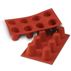 Moule silicone 8 babas 5,5 cm-Cerf Dellier Online