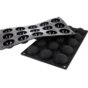 Moule silicone 15 demi-sphères Ø 4,5 cm-Cerf Dellier Outlet