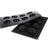 Moule silicone 8 demi-sphères 5 cm-Cerf Dellier Outlet