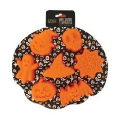 Moule Silicone 7 Empreintes Sujets d'Halloween - Ø 25,5 cm-Cerf Dellier Online