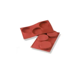 Moule silicone 3 empreintes rondes Ø 10 cm-Cerf Dellier Clearance