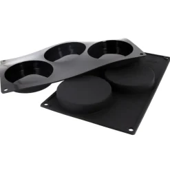 Moule silicone 3 empreintes rondes Ø 10 cm-Cerf Dellier Clearance