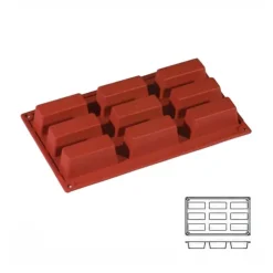 Moule silicone 9 mini cakes-Cerf Dellier Best