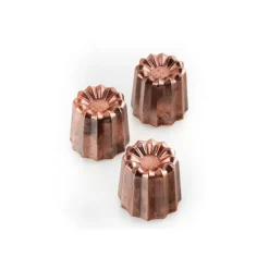 Moule silicone 18 mini cannelés bordelais-Cerf Dellier New