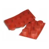 Moule silicone 6 muffins moyens Ø68 mm-Cerf Dellier New