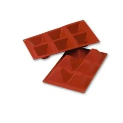 Moule silicone 6 pyramides-Cerf Dellier Best