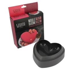 Moule Silicone Coeur Bombé-Cerf Dellier Discount