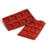 Moule silicone grands savarins carrés-Cerf Dellier Discount