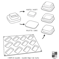 Moule silicone Rectangular Pavoni-Cerf Dellier Hot