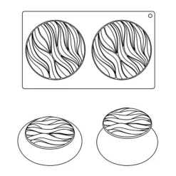 Moule silicone River Pavoni-Cerf Dellier Outlet