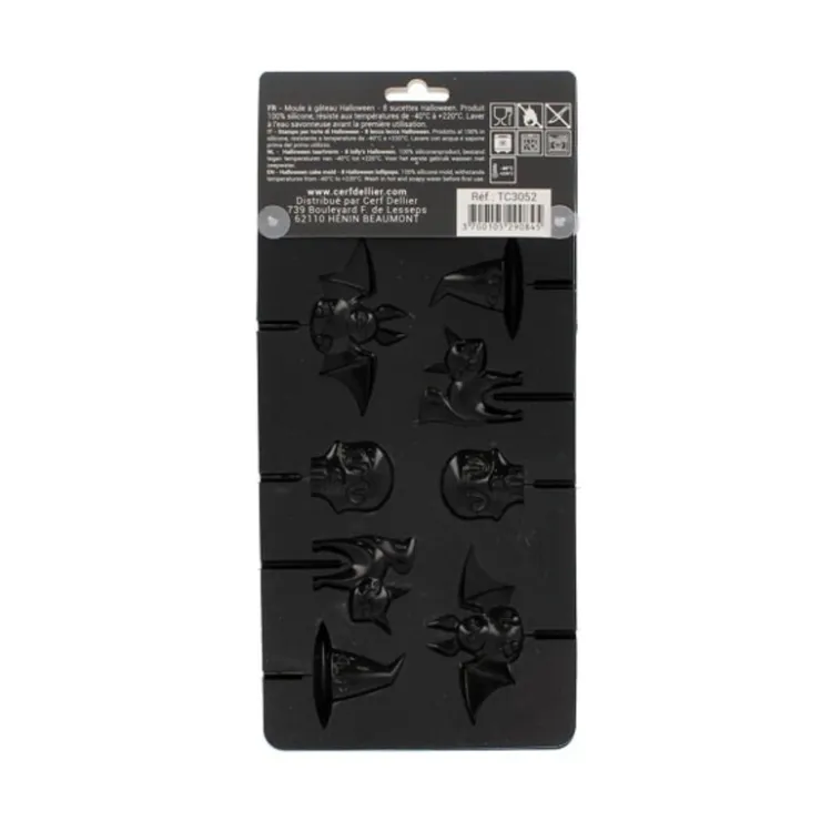 Moule sucette Halloween-Cerf Dellier New
