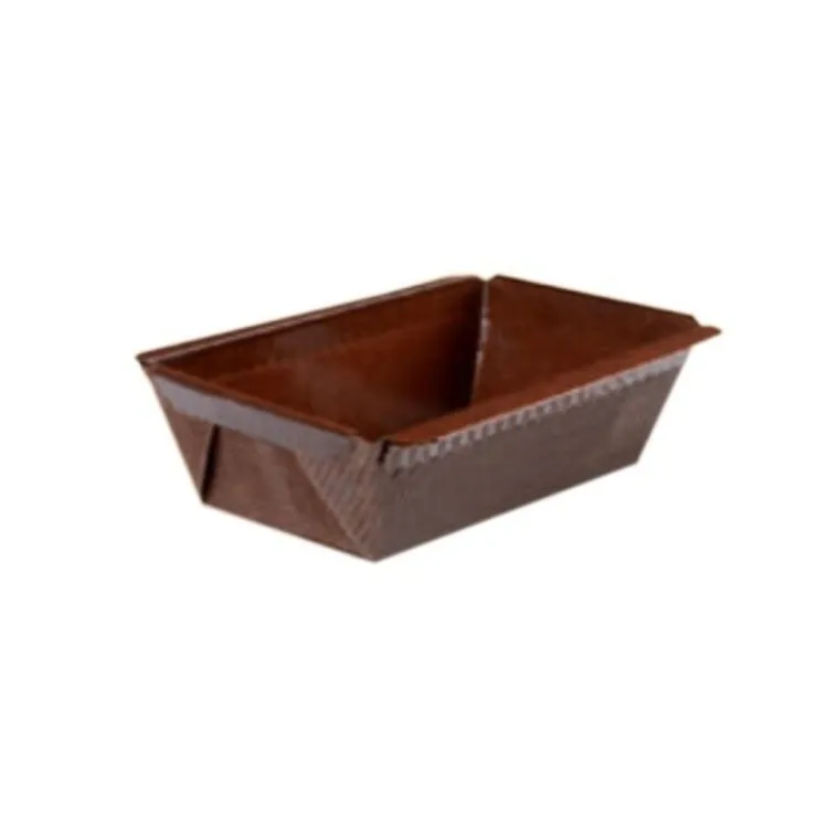 Moules de cuisson papier plum cake avec film PM95 (x50)-Cerf Dellier