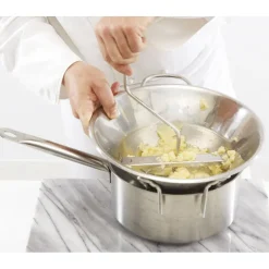 Moulins à légumes n°3 inox avec 3 grilles 1,5, 2,5 et 4 mm-Cerf Dellier Hot