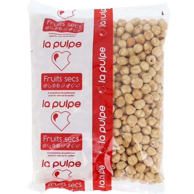 Noisettes entières émondées 1kg-Cerf Dellier Clearance