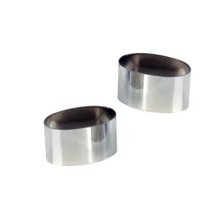 Nonnette ovale inox 7 x 4,5 cm-Cerf Dellier Clearance