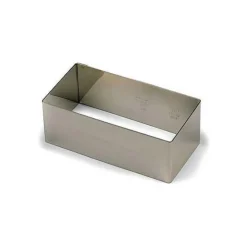 Nonnette Rectangle inox 12 x 6 cm-Cerf Dellier