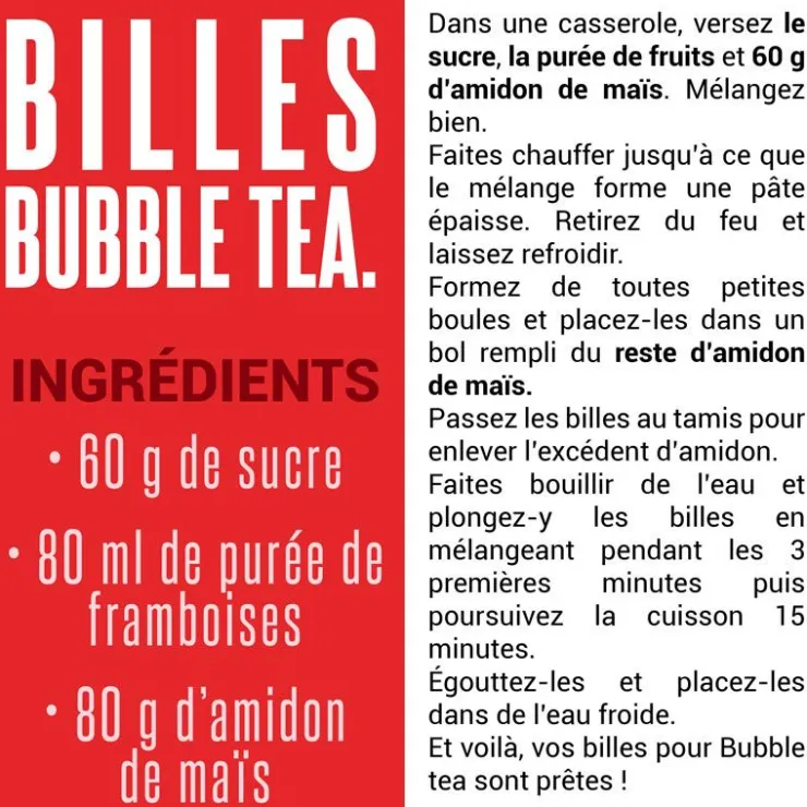 Pailles à bubble tea (x10)-Cerf Dellier Online