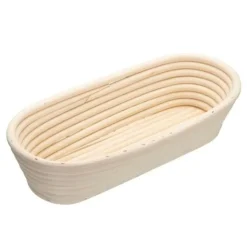 Panier à pain allongé en osier-Cerf Dellier Outlet