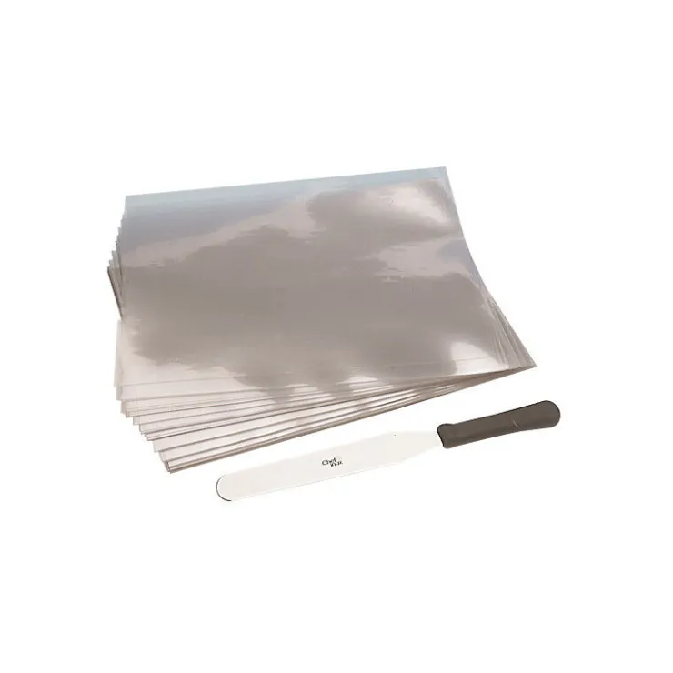 Paquet de 100 feuilles guitare pvc 600x400 150 microns-Cerf Dellier Hot