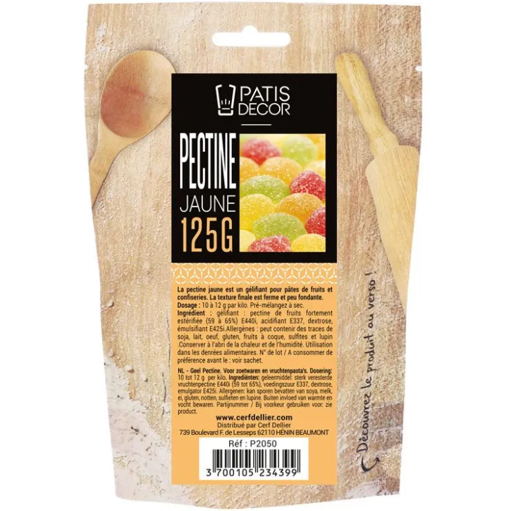 Pectine Jaune 125 g-Cerf Dellier