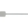 Pelle à pizza inox avec manche 92,5 cm rectangulaire 27x22 cm-Cerf Dellier