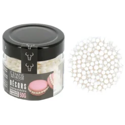 Perles blanches comestibles-Cerf Dellier Best