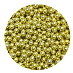 Perles dorées 90 g-Cerf Dellier Outlet